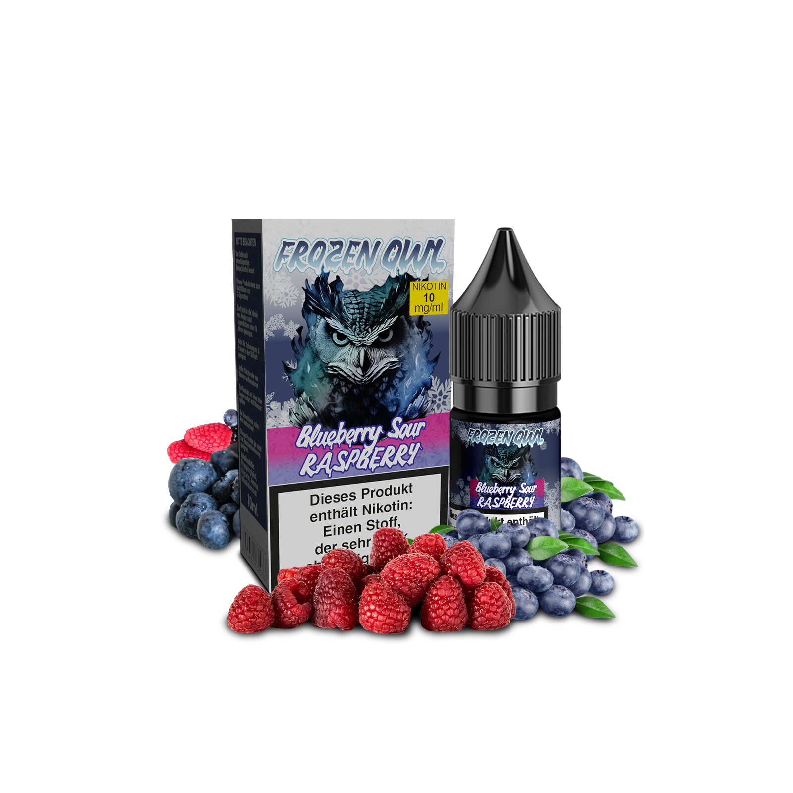 Blueberry Sour Raspberry - 10ml Nikotinsalz-Liquid