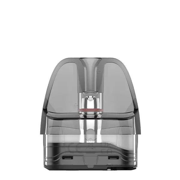 Vaporesso Luxe X Series Mesh Ersatz-Pod Corex 2.0, transparenter Pod mit Coil, leicht schräge Ansicht