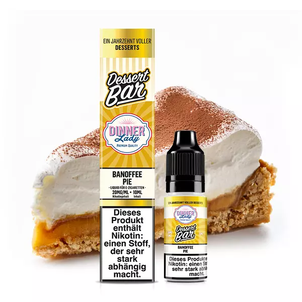 Banoffee Pie - 10ml Nikotinsalz-Liquid