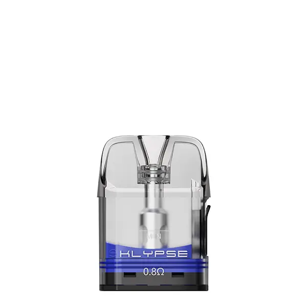 Innokin Klypse Pod V2 Tank Verdampfer mit blauem Streifen, transparenter Pod mit sichtbarem Coil, 3er-Pack