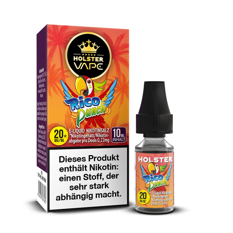 Rico Punch - 10ml Nikotinsalz-Liquid Rico Punch - 10ml Nikotinsalz-Liquid