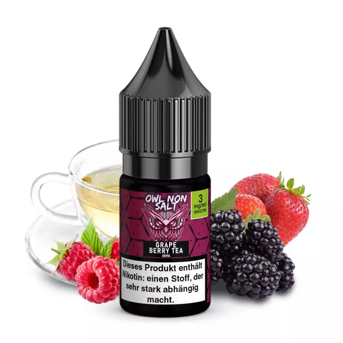 OWL Non-Salt - Grape Berry Tea - 10ml Liquid