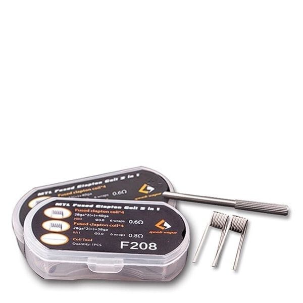 GeekVape 8x MTL Fused Clapton Coil 2 in 1 - F208 GeekVape 8x MTL Fused Clapton Coil 2 in 1 - F208