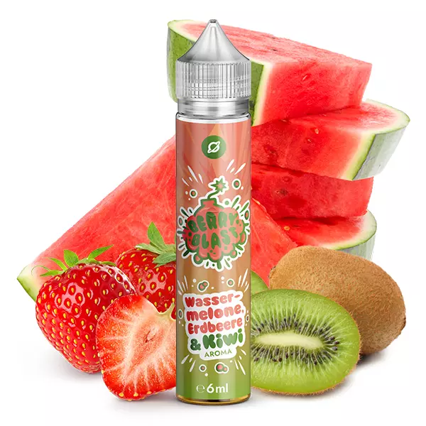 Berry Blast Wassermelone, Erdbeere mit Kiwi