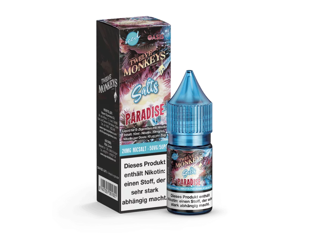 Iced - Paradise - 10ml Nikotinsalz-Liquid