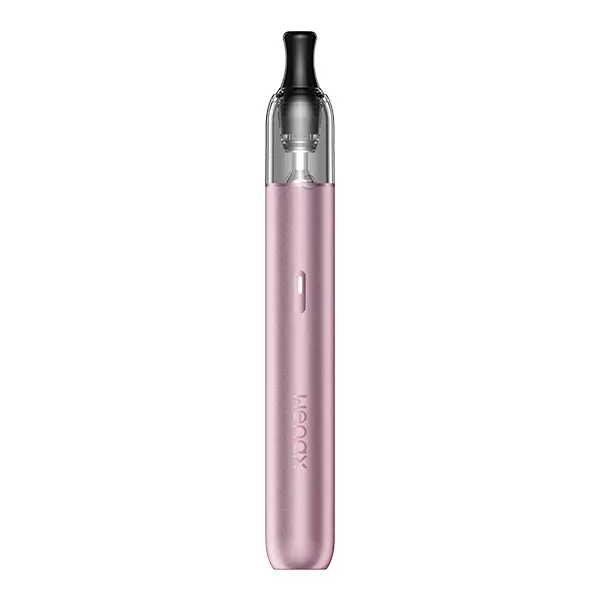 GeekVape Wenax M2 Pod Kit in Rosa – schlanker Stift-Akkuträger mit transparentem Pod, Frontansicht