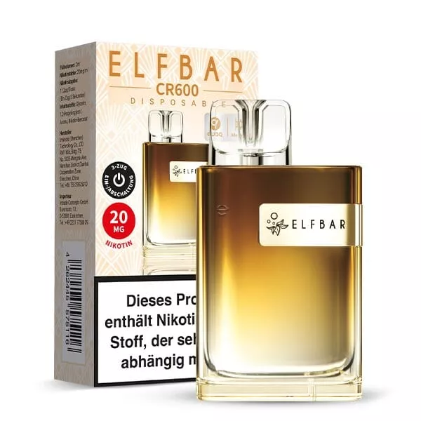 Elfbar CR600 Einweg E-Zigarette - 20mg/ml