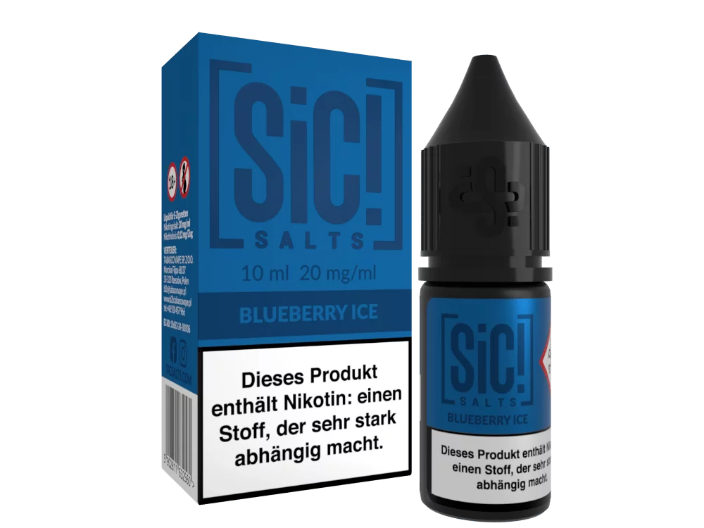 SiC-Salts-Blueberry-Ice-Nikotinsalz-Liquid-20-mgml_1000x750.png SiC! Salts - Blueberry Ice - 10ml Nikotinsalz Liquid