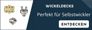 Verschiedene Wickeldecks unterschiedlicher Verdampfer.