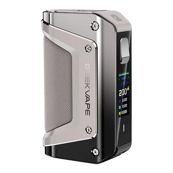 source226648.jpg GeekVape Aegis Legend 3 Mod Akkuträger in Grau-Silber mit Carbon-Optik und Farbdisplay