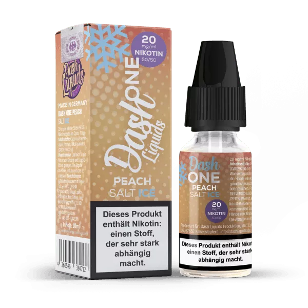 Dash One - Peach Ice - 10ml Nikotinsalz Liquid