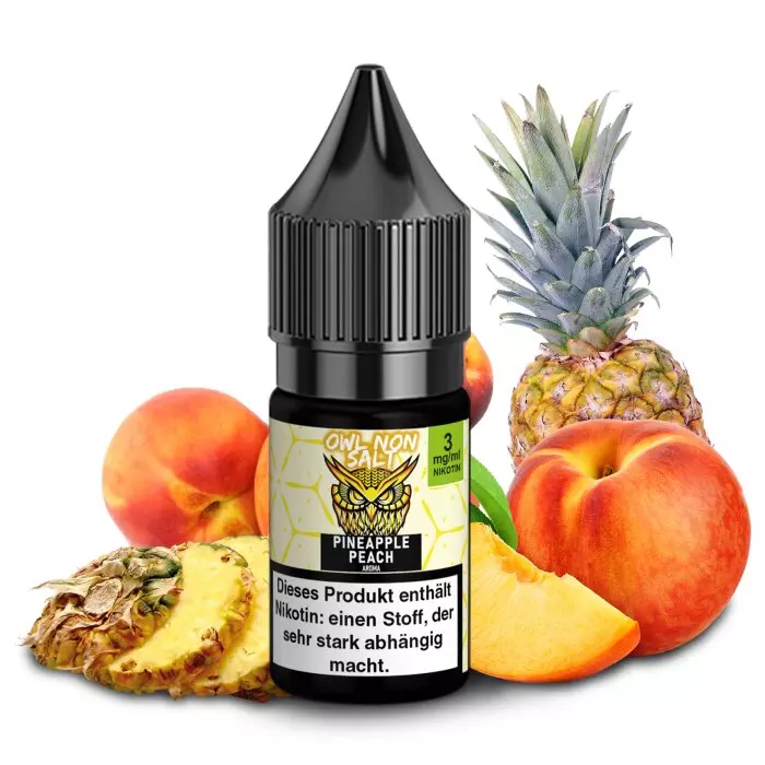 OWL Non-Salt - Pineapple Peach - 10ml Liquid