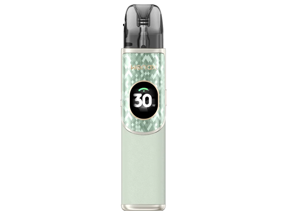GeekVape Wenax Q2 Kit in Mint-Grün mit Ornamentmuster, Pod-E-Zigarette Komplettset