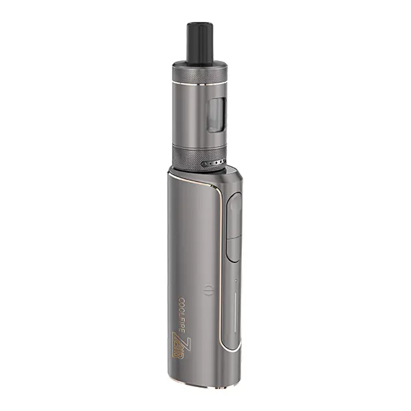innokin-coolFire-z-air-kit-1.jpg Innokin CoolFire Z Air Kit in Titanium Grey – kompaktes E-Zigaretten-Set mit Verdampfer, Frontansicht