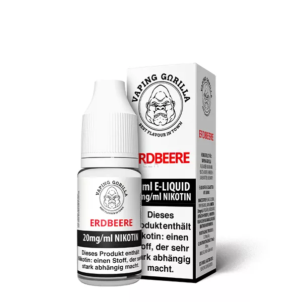 Erdbeere - 10ml Nikotinsalz-Liquid Erdbeere - 10ml Nikotinsalz-Liquid