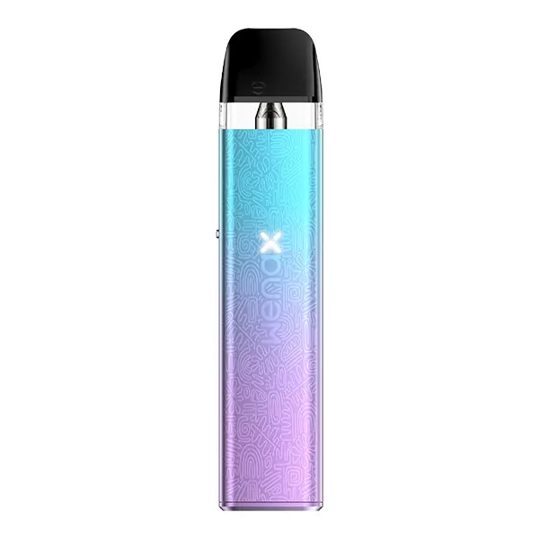 GeekVape Wenax Q Mini Kit in Blau-Lila-Farbverlauf – schlankes Pod-System mit aufgestecktem Pod
