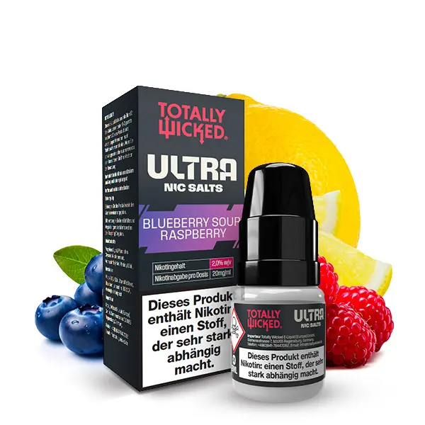 ULTRA Blueberry Sour Raspberry 10ml Nikotinsalz-Liquid