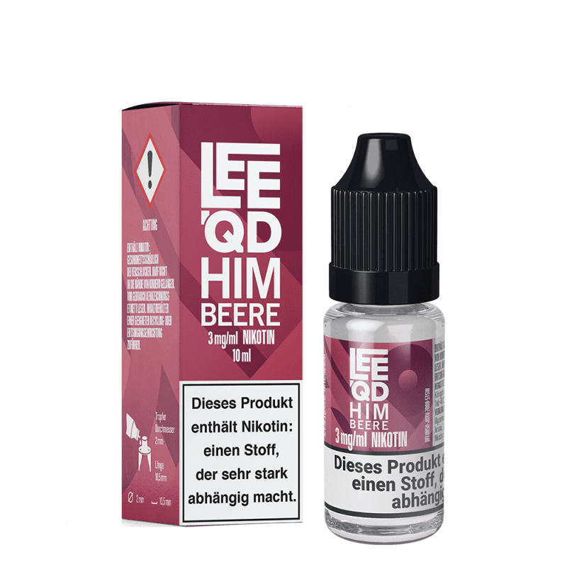 LEEQD - Fruit Himbeere - 10ml Liquid