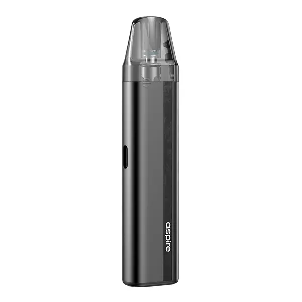 Aspire Flexus SE Pod Kit in Schwarz – schlankes Stabdesign mit Pod-Aufsatz, Vorderansicht