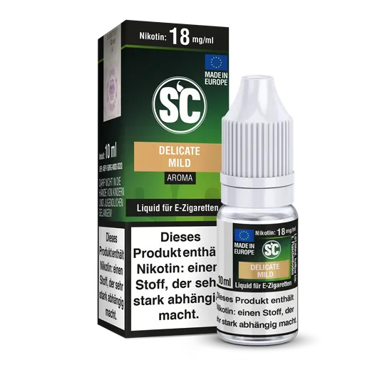 Delicate Mild Tabak - 10ml Liquid
