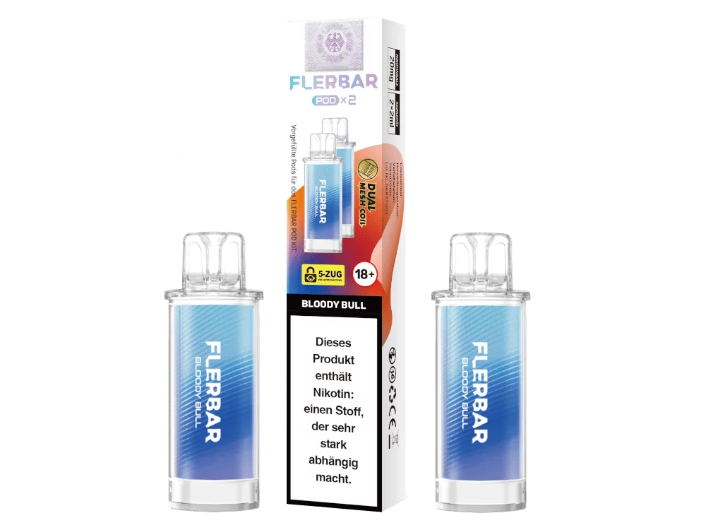 2x Flerbar - Prefilled Pod - Bloody Bull