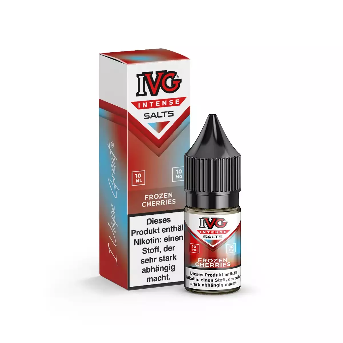 Intense Salts - Frozen Cherries - 10ml Nikotinsalz-Liquid