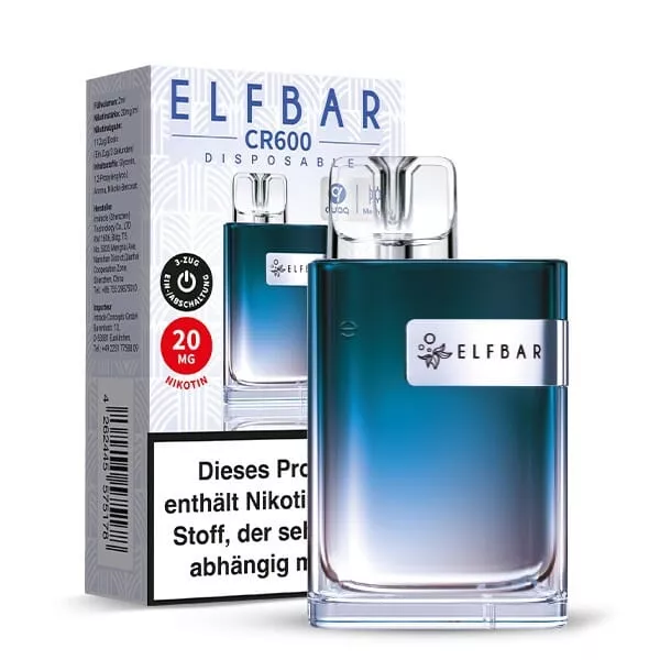 Elfbar CR600 Einweg E-Zigarette - 20mg/ml