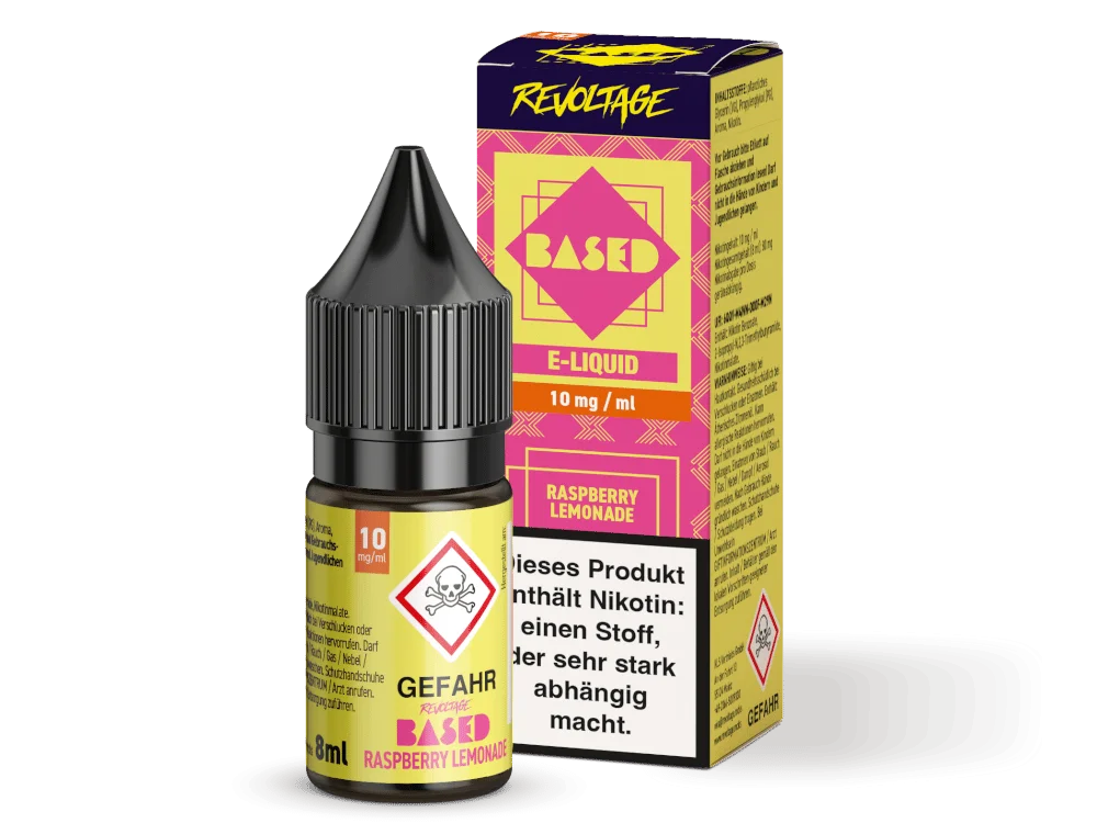 Revoltage_Based_Hybrid_Raspberry_Lemonande_10_mg.png Raspberry Lemonade - 8ml Hybrid Nikotinsalz-Liquid