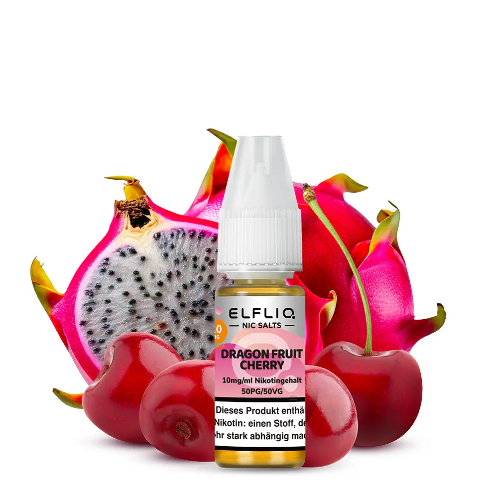 Elfliq Dragon Fruit Cherry - 10ml Nikotinsalz-Liquid