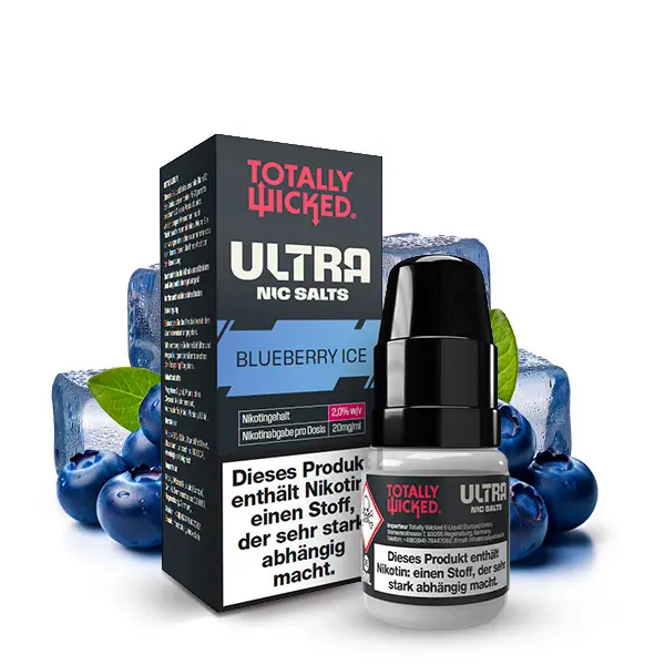ULTRA Blueberry Ice 10ml Nikotinsalz-Liquid