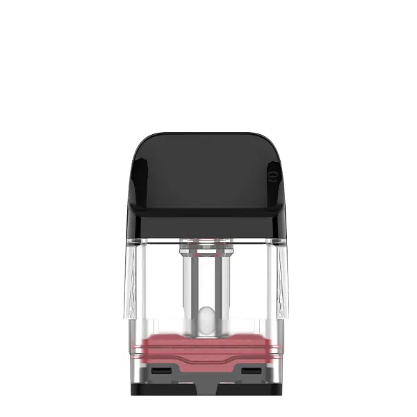 Vaporesso XROS Series Corex 3.0 Ersatz-Pod 3ml – transparenter Pod mit schwarzer Kappe und rotem Coil