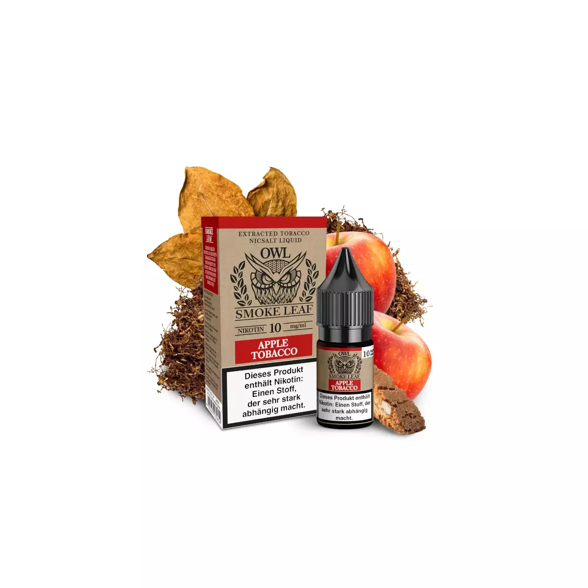 Smoke Leaf - Apple Tobacco - 10ml Nikotinsalz Liquid