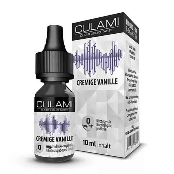 Cremige Vanille - 10ml Liquid