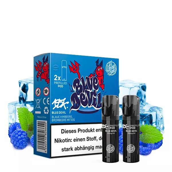 2x 187 Strassenbande Prefilled Pod - Blue Devil