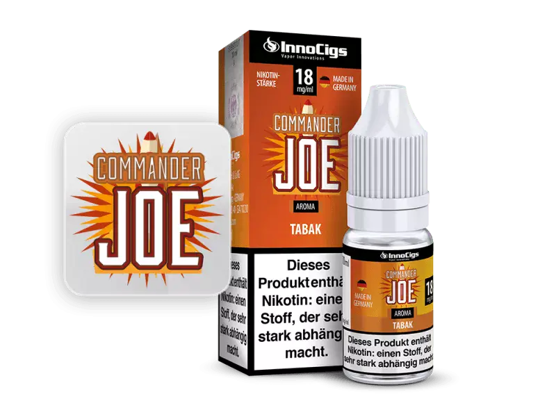 Commander Joe Tabak - 10ml Liquid