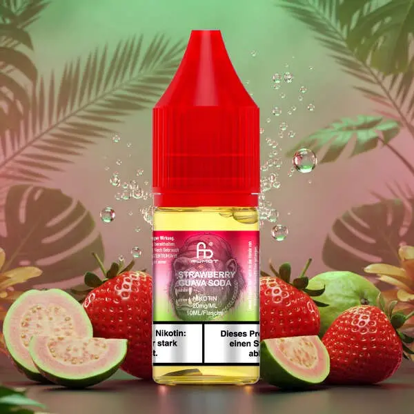 Fumot Strawberry Guava Soda - 10ml Nikotinsalz-Liquid Fumot Strawberry Guava Soda - 10ml Nikotinsalz-Liquid