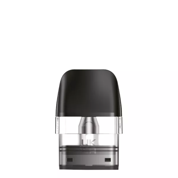 GeekVape Q Ersatz-Pod 0,8 Ohm, schwarzer Pod mit transparentem Tank, 3er-Pack
