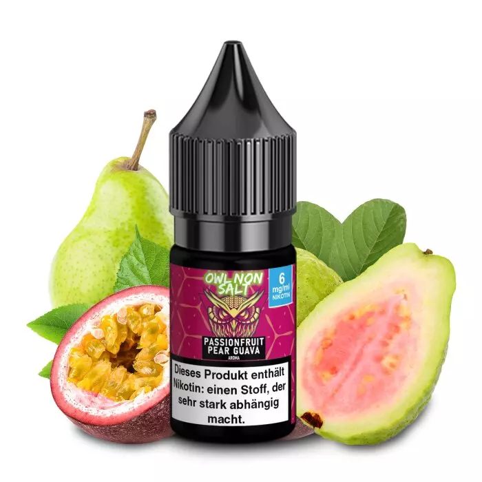 OWL Non-Salt - Passionfruit Pear Guava - 10ml Liquid