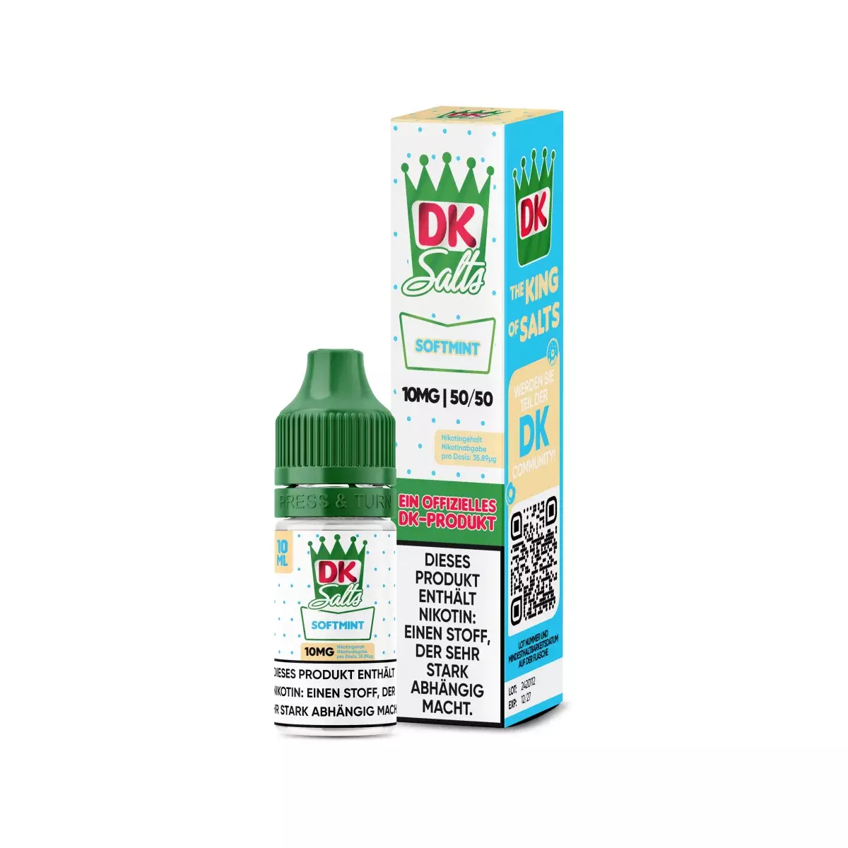 DK Salze - Softmint - 10ml Nikotinsalz Liquid