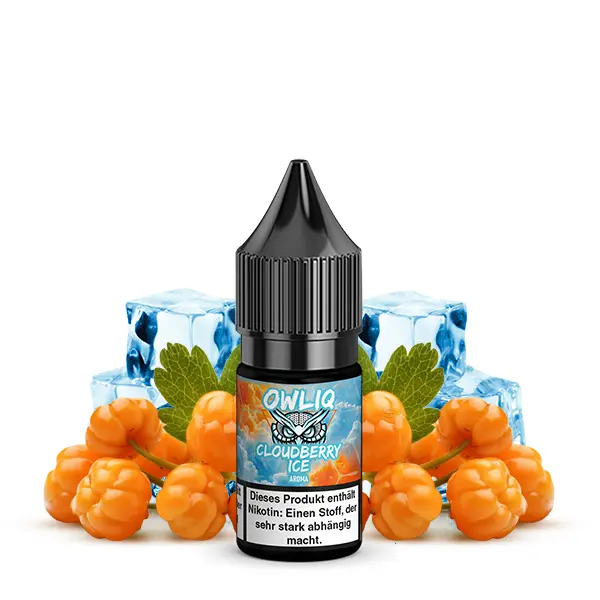 Owliq - Cloudberry Ice - 10ml Nikotinsalz-Liquid