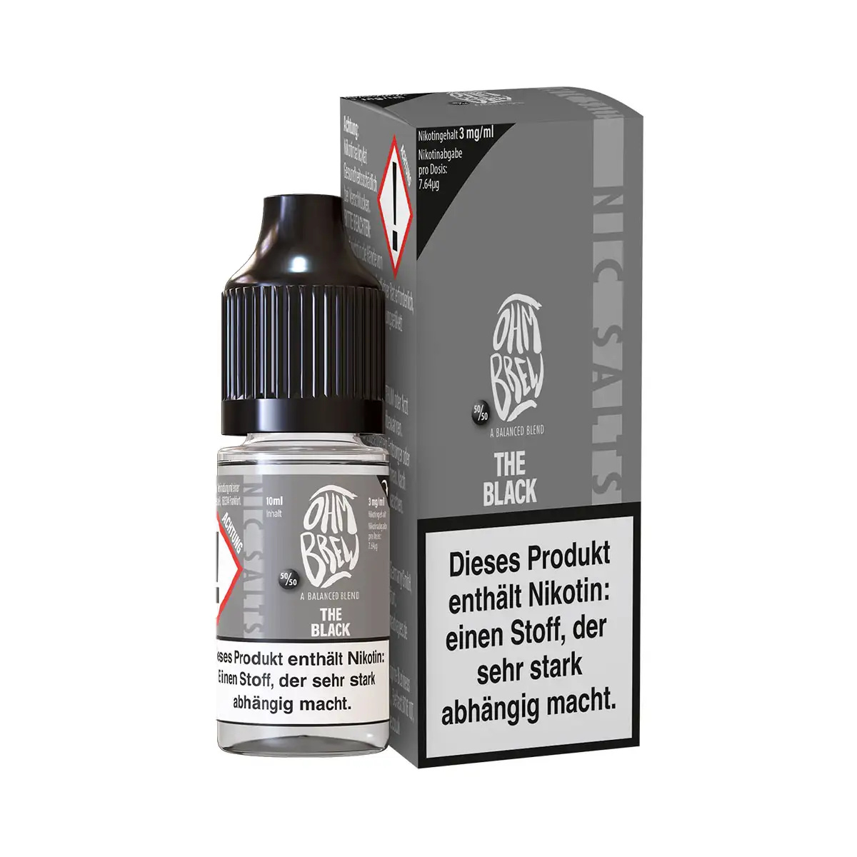 The Black - 10ml Nikotinsalz Liquid
