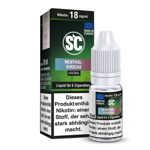 Menthol-Kirsche - 10ml Liquid
