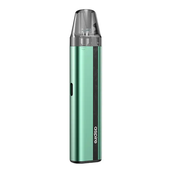 Aspire Flexus SE Pod Kit in Jadegrün – schlankes Stabdesign mit aufgestecktem Pod, Vorderansicht