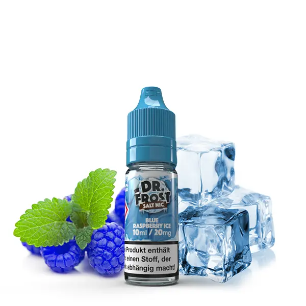 Ice Cold Blue Razz - 10ml Nikotinsalz-Liquid 20mg/ml