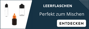 Leerflaschen, welche zum Mischen von Liquids verwendet werden.