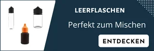 Leerflaschen, welche zum Mischen von Liquids verwendet werden.