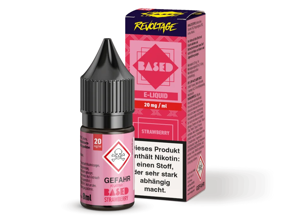 Strawberry - 8ml Hybrid Nikotinsalz-Liquid
