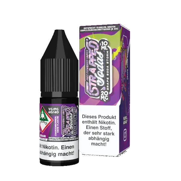 Grape Soda Storm 10ml Nikotinsalz-Liquid