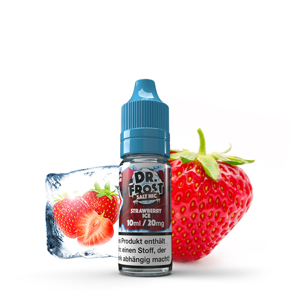 Ice Cold Strawberry - 10ml Nikotinsalz-Liquid 20mg/ml