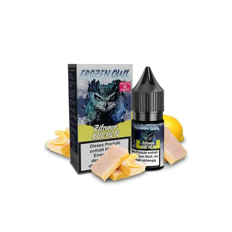 Frozen - Zitronenkuchen - 10ml Nikotinsalz-Liquid